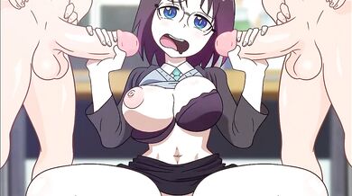 LaceySx, Elma and her hot threesome!