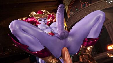 Futa Shyvana Seduced by Dildo