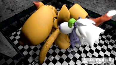 Fresh-faced Roxanne engulfs a moldy lady