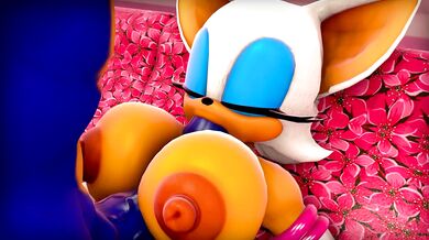 Rouge Tittyfucks her way through the Wector Corporation!