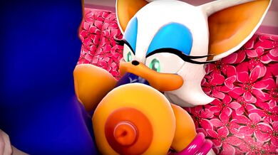 Rouge Tittyfucks her way through the Wector Corporation!