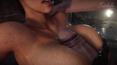 In the Farmhouse, Futaholic Gets Outside to Get Fucked!