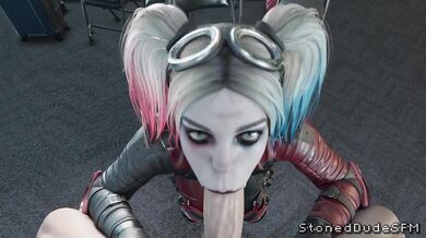 Mrs Robinsons Wild Ride: A Blowjob POV with Harley Quinn