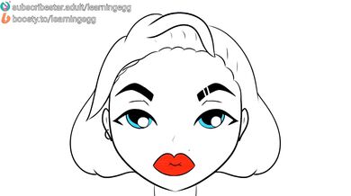 Intricate Details of the Female Body Animated