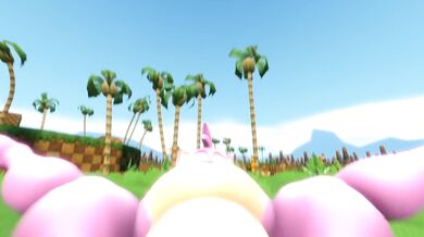 Watching Amy Roses POV sex scene in the new Hentai anime, as she is taken from behind by two male characters and a female