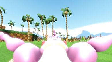 Watching Amy Roses POV sex scene in the new Hentai anime, as she is taken from behind by two male characters and a female