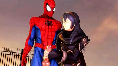 The Amazing Spider-Hentai: Lucinas Sexy Web Swing