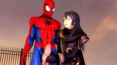 The Amazing Spider-Hentai: Lucinas Sexy Web Swing