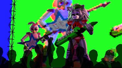 Hardcore Hentai House Party! 4 Hot Glamrock Girls Go Boom, Boom, Boom, Boom!