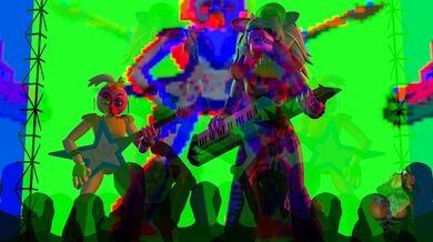 Hardcore Hentai House Party! 4 Hot Glamrock Girls Go Boom, Boom, Boom, Boom!