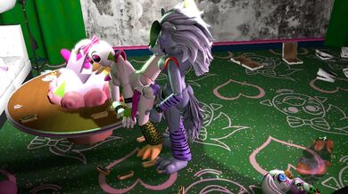 Hardcore Hentai House Party! 4 Hot Glamrock Girls Go Boom, Boom, Boom, Boom!