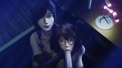 Watch as Sayuri guides her student Lewdgazer through the art of love-making in this White directed hentai porn video