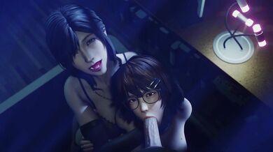 Watch as Sayuri guides her student Lewdgazer through the art of love-making in this White directed hentai porn video