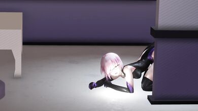 Watch Mashu K get NTRed in this intense hentai porn scene!