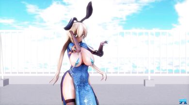 Adult Shimakaze - Hi-Fi Raver [MMD R15]