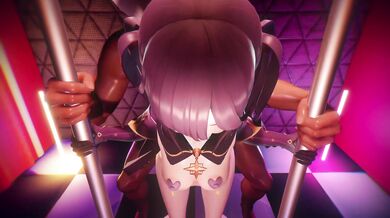 Ahemona and her voluptuous bosom engages in passionate lovemaking with a well-endowed Ngon in the steamy shower room