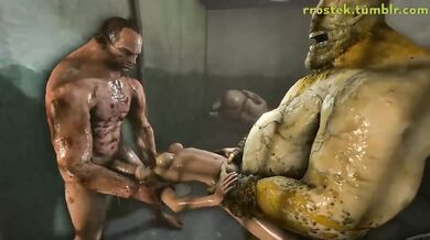 Tomb Raider: Lara Crofts Hentai Monster Threesome - Rust in Peace