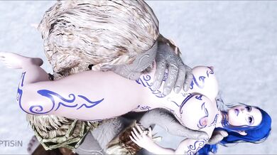 Sexy Curvaceous Futanari Giantess Stretches Her Perfect Body