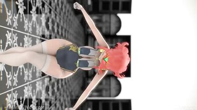 Pyra Thicc Darling Dancing in Sirius Outfit from Xenoblade Chronicles