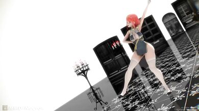 Pyra Thicc Darling Dancing in Sirius Outfit from Xenoblade Chronicles