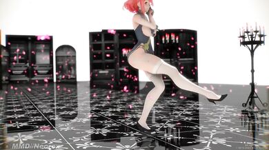 Pyra Thicc Darling Dancing in Sirius Outfit from Xenoblade Chronicles