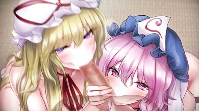 Watch Yukari give a hot blowjob!