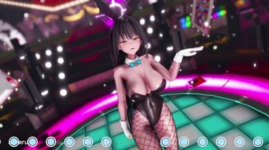 Bunny Heroine (MMD) - Fap! Bunny Style! ~ Karin