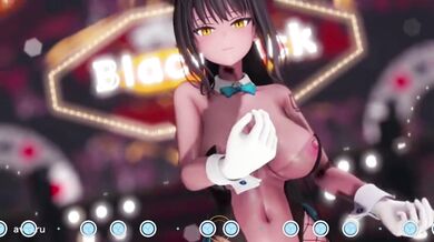 Bunny Heroine (MMD) - Fap! Bunny Style! ~ Karin