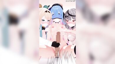 Suzutaro3Ds Four-way Hentai Foursome Sex Cumshot Video