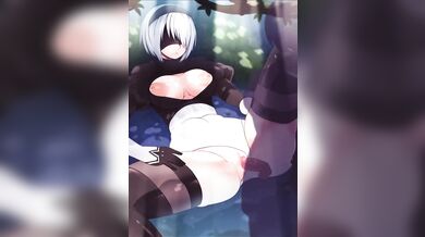 Hentai Porn: 2b (9s) Fucking (NS) (Skello On Sale)