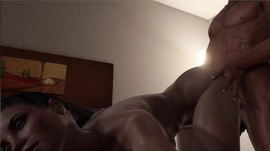 Write a sentence using the word placid