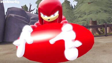 Pop goes the weasel, in a pile of balloon rubble!