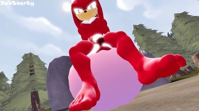 Pop goes the weasel, in a pile of balloon rubble!