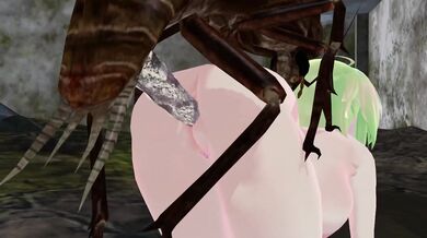 [debon] Big titty Gumi bumps into some cockroaches