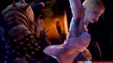 Sophitia and Alexandra from Soul Calibur got fucked like never before!