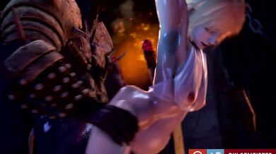Sophitia and Alexandra from Soul Calibur got fucked like never before!