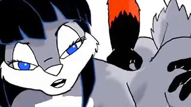 Male Fox x Female Rabbit: Foxiestyle [Hentai Porn]