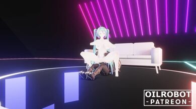 The Hatsune Miku and Tougen Renka Hentai Dance