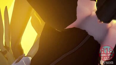 The Fleshlight Funhouse of Terror: Dyson MMD, EDF Girl Ambushed by Xenomorph Alien