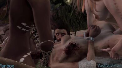 The Incredible Spit-Roasted Neck and Pussy Fuck Adventure of Meg and Thomas