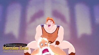 Fantasy Unleashed: The Mythic Merger of Hercules and Zeus on Bobo Comics