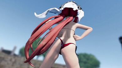 Reborn as a Bass, Knight Nilou embarks on a Sexual Mitachurl Adventure