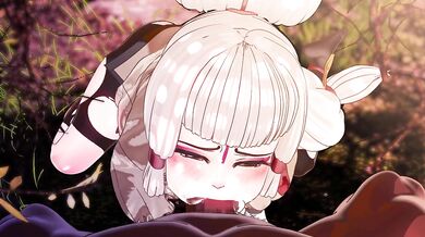 Busty MILF Impa takes on a Deepthroat Challenge in Version 3 of the Senchou Hentai Series