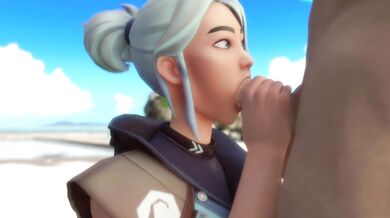 Penetrating the Shore with a Jetted Blowjob