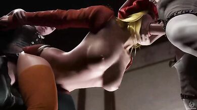 Priscilla and her Futa Friends have a Threesome - A Pew Posterous