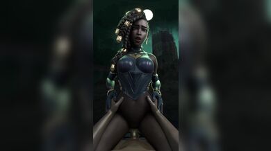 The League of Legends Senna, in a raw and uncensored 4K Hentai video