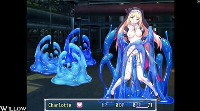 Sexy Nurse Nina Treats Charlottes Horny Demon Inside Her Tight Hentai Ass