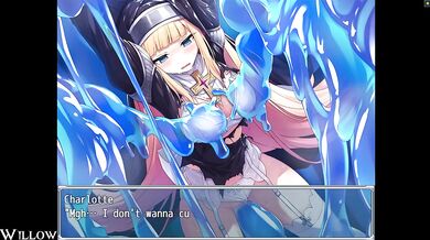 Sexy Nurse Nina Treats Charlottes Horny Demon Inside Her Tight Hentai Ass