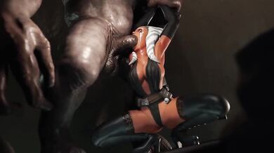Watch the hottest porn movie ever made, starring Ahsoka Tano as she deep throats a rancor in this intense and wild fuck scene