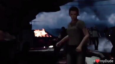 Hell Breaks Loose as Jill and Leon Get Down and Dirty, Unaware of the Coming Apocalypse!